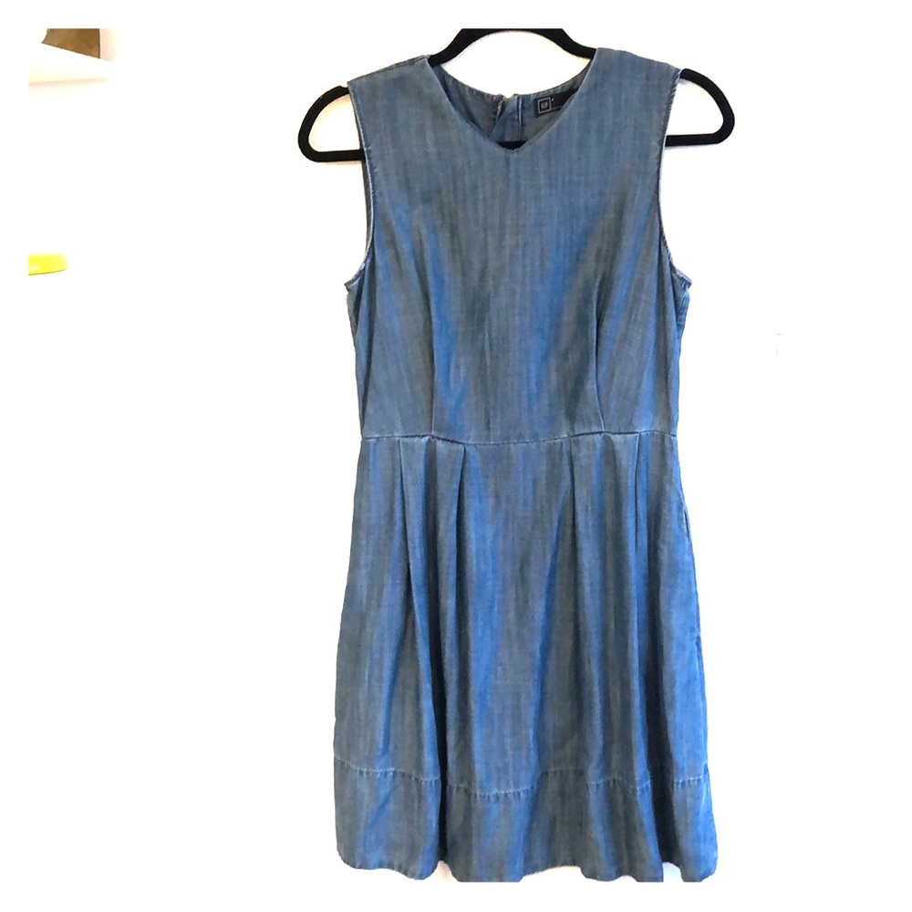 Chambray Gap Dress
